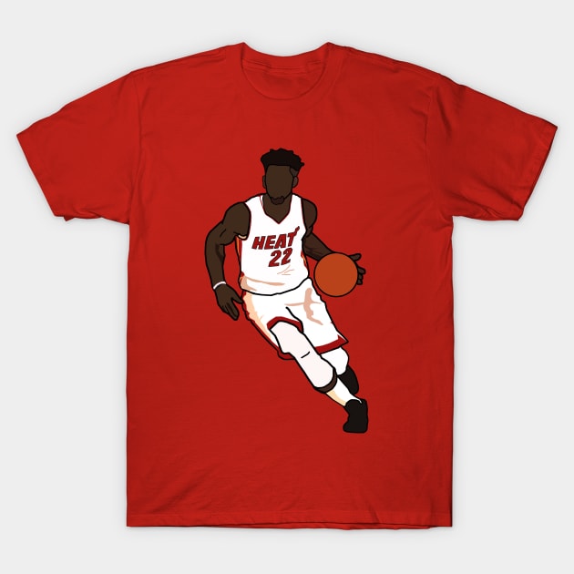 Jimmy Butler Miami Heat T-Shirt by xavierjfong